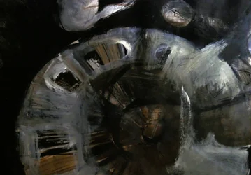 Dark Abstract Swirl