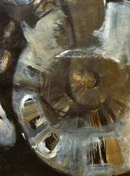 Earthy Spiral Abstract