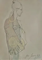 Elegant Woman Profile