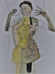 Expressive Fashion Figure