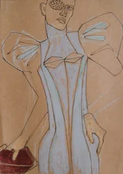Futuristic Fashion Portrait
