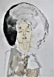 Meditative Abstract Portrait