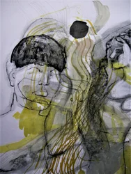 Pensive Abstract Figures