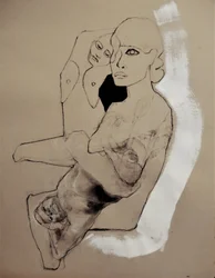 Pensive Woman Sketch