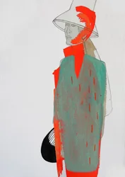Vibrant Profile with Hat