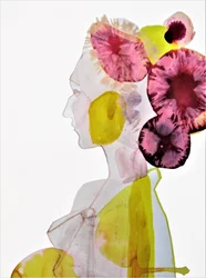 Vibrant Woman Profile