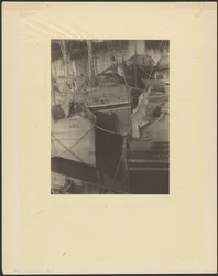 Harbor, Crowded with Sail-Masted Fishing Vessels