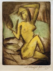 Nude with Mirror