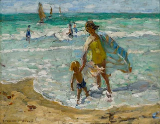 A Blowy Day at the Seaside