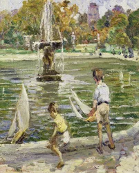 Sailing Boats in Hyde Park