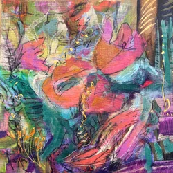 Vibrant Abstract Garden