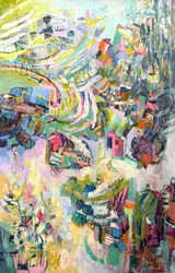Vibrant Hillside Village