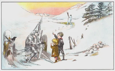 They tell Jack Frost they are seeking their fortune