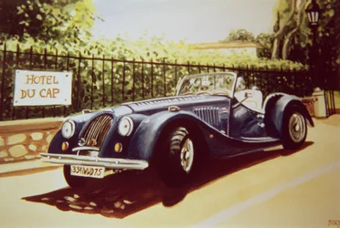 Morgan, at the Hotel du Cap