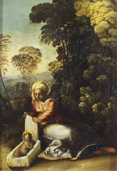 Madonna with Child La Zingarella, c. 1513