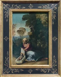 Rest during the Flight into Egypt, known as the Zingarella