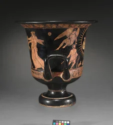 (Detail) from a Red-Figure Lekythos