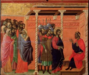 Jesus in front of Pontius Pilate