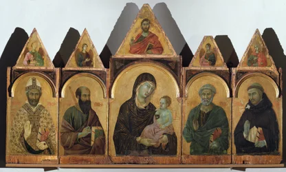 Polyptych n 28 (Polyptic of Siena)