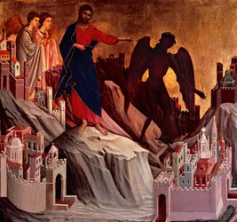 Temptation on Mount (detail)
