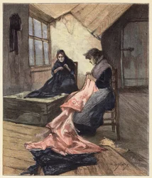 The Two Women Took Up Their Work Again