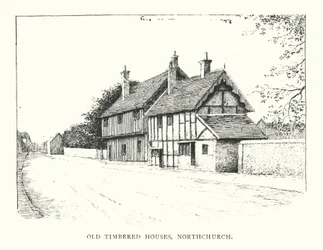 Old Timbered Houses, Northchurch