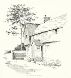 Old houses at Witley