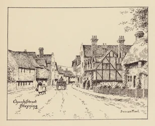 Sussex: Church Street, Steyning