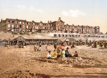 Hotel Orange from the Beach at Scheveningen