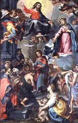 Baptism of Christ, in the Manner of Barocci