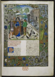 Bartholomaeus Angelicus, from De proprietatibus rerum in French