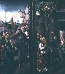 Christ Taking Leave of His Mother; Christ