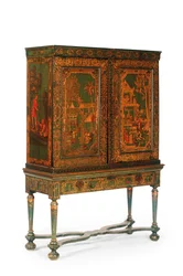 Collectors cabinet on stand, c.1700-30