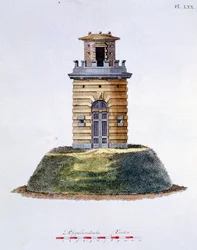 Design from Magazine of Garden Gems by G. van Laar, published 1802