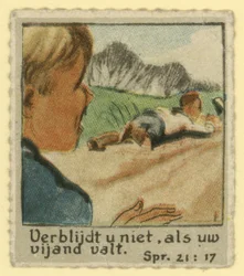 Do not rejoice when your enemy falls