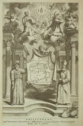 Frontispiece to China Illustrated by Athanasius Kircher, 1667
