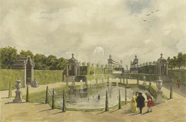 Garden of a Villa, Early 18th Century