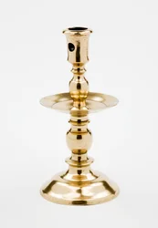 Heemskirk candlestick, probably made in the Netherlands, c.1590-1640
