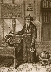 Johann Adam Schall von Bell (from China Illustrata by Athanasius Kircher, 1667)