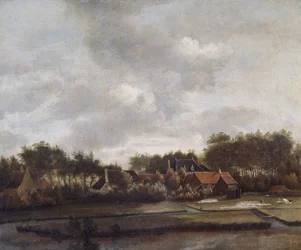 Landscape, with Bleaching Grounds