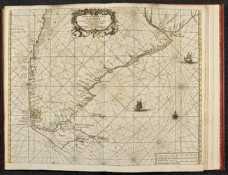 Map of Cape Horn, Tierra del Fuego, from 