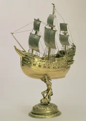 Model Warship, Amsterdam, 1595-96
