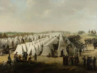 The Army Camp at Rijen, 1831-5