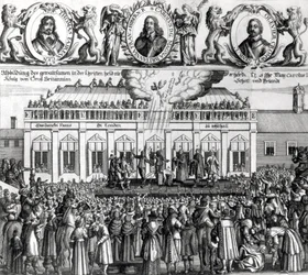 The Beheading of King Charles I (1600-49), 1649