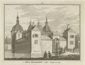 View of Endegeest Castle, Oegstgeest, Netherlands