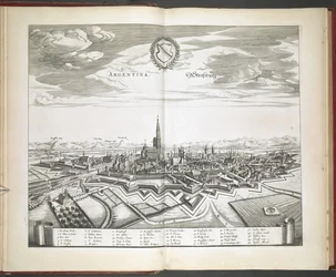 View of Strasbourg, from 
