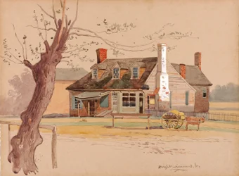 Williamsburg Post Office, ca. 1890