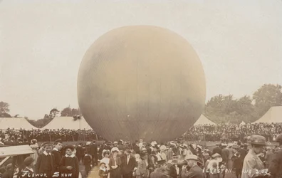 Hot Air Balloon at Ilkeston Flower Show, Derbyshire
