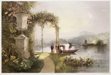 The Lake, Trentham Hall Gardens, from 