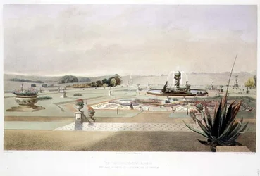 The Parterre, Castle Howard, pub. by Thomas McLean